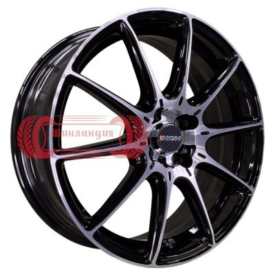 INCH FA8537 Gloss Black Machined Face 6.5x17/5x112 D57.1 ET38  